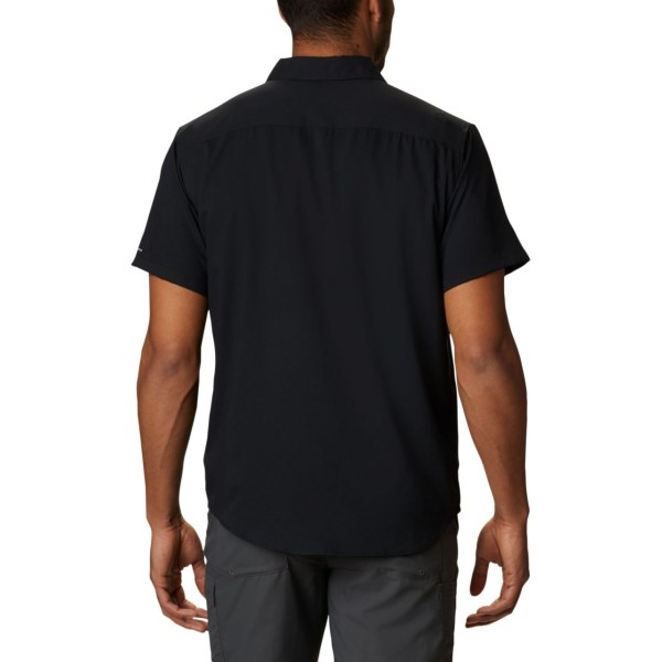 Kosele Columbia Utilizer II Solid Kratke Sleeve Panske Čierne | SK-XMV-412598