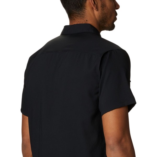 Kosele Columbia Utilizer II Solid Kratke Sleeve Panske Čierne | SK-XMV-412598