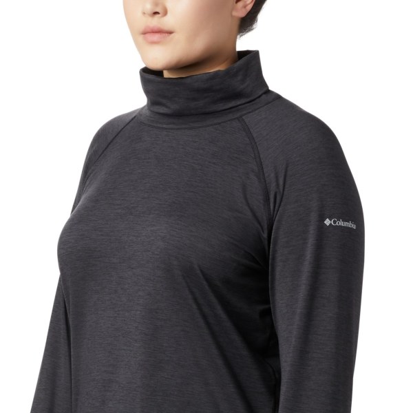Mikiny Columbia Bryce Canyon II Turtleneck Plus Size Damske Čierne | SK-BLS-519306