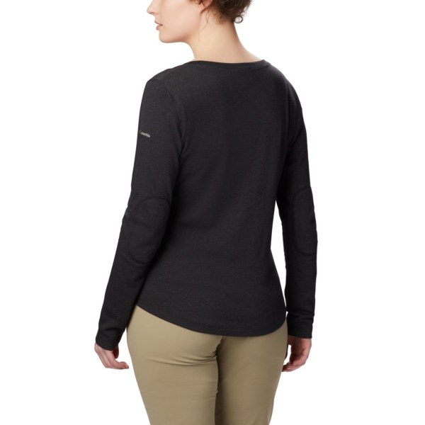 Mikiny Columbia Canyon Point Henley Damske Čierne | SK-GVQ-086349