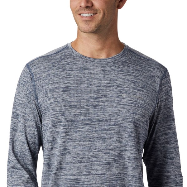 Mikiny Columbia Deschutes Runner Long Sleeve Vysoke Panske Tmavo Modre | SK-RKO-498127