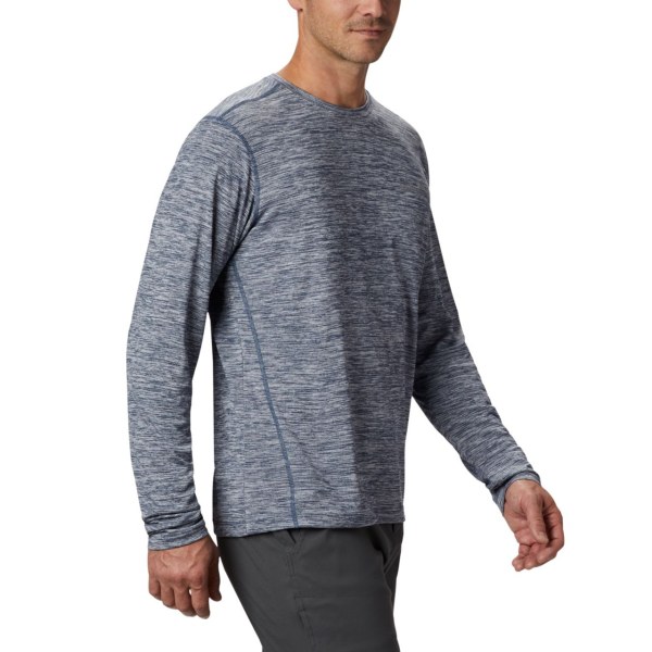 Mikiny Columbia Deschutes Runner Long Sleeve Vysoke Panske Tmavo Modre | SK-RKO-498127