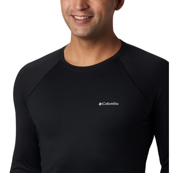 Mikiny Columbia Heavyweight Stretch Long Sleeve Panske Čierne | SK-DSA-345192