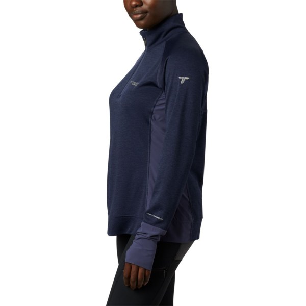 Mikiny Columbia Irico Half-Zip Damske Námornícka Modrá | SK-CMJ-432169