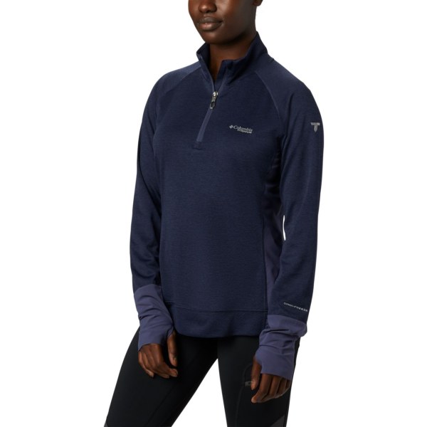 Mikiny Columbia Irico Half-Zip Damske Námornícka Modrá | SK-CMJ-432169