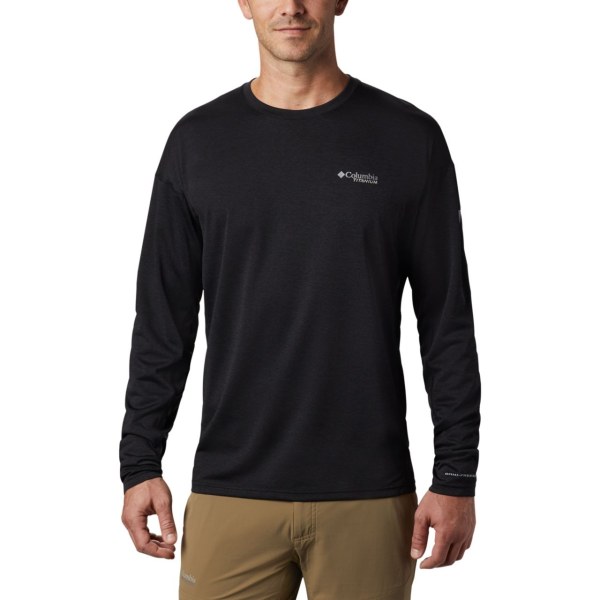 Mikiny Columbia Irico Knit Long Sleeve Crew Neck Panske Čierne | SK-GQT-280931
