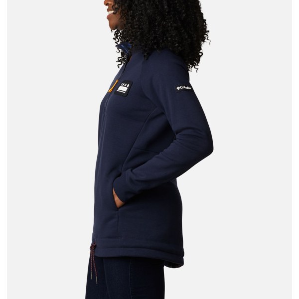 Mikiny Columbia Lodge II Tunic Damske Námornícka Modrá Viacfarebný | SK-FHX-805931