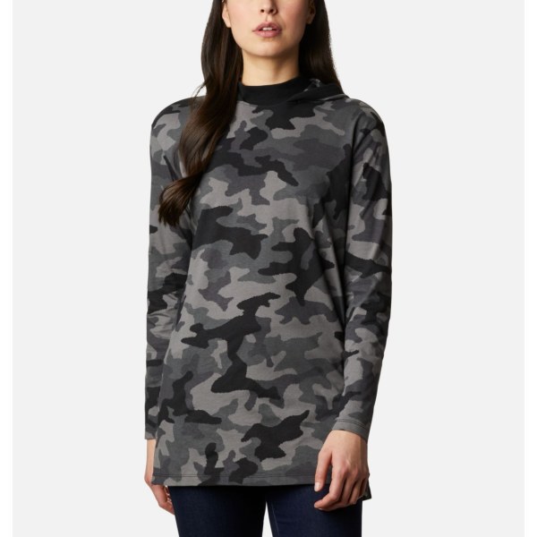 Mikiny Columbia Lodge S Kapucňou Tunic Damske Čierne Maskacove | SK-BCL-834210