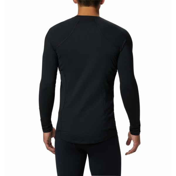 Mikiny Columbia Midweight Stretch Baselayer Long Sleeve Panske Čierne | SK-JOW-478039
