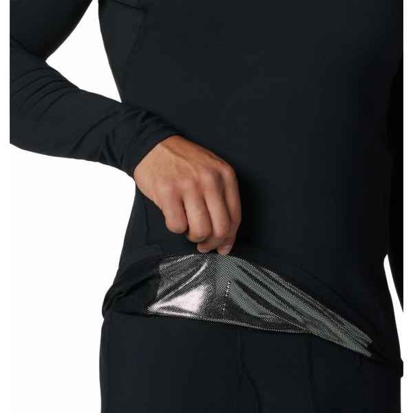 Mikiny Columbia Midweight Stretch Baselayer Long Sleeve Panske Čierne | SK-JOW-478039