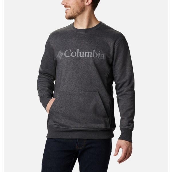 Mikiny Columbia Minam River Crew Panske Čierne | SK-MIH-426709