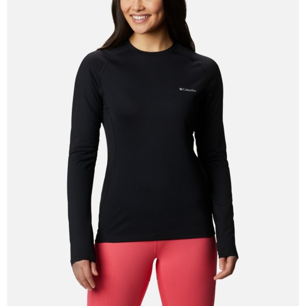 Mikiny Columbia Omni-Heat 3D Knit Crew II Baselayer Damske Čierne | SK-EGS-984075
