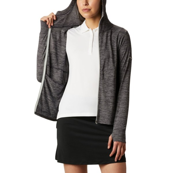 Mikiny Columbia Omni-Wick Sky Full Zip Long Sleeve Damske Čierne | SK-FWN-715023