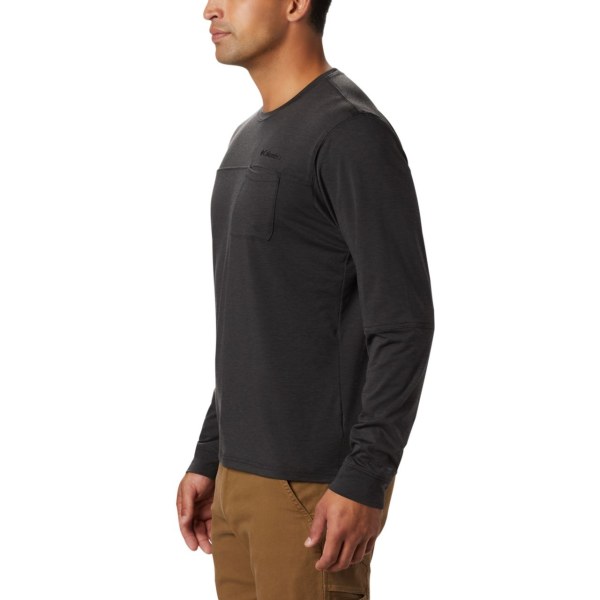 Mikiny Columbia Outdoorove Elements Long Sleeve Panske Čierne | SK-DGL-062953