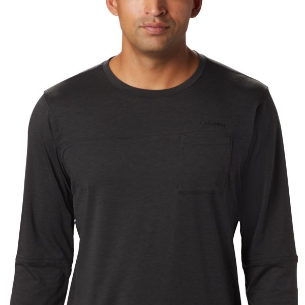 Mikiny Columbia Outdoorove Elements Long Sleeve Panske Čierne | SK-DGL-062953