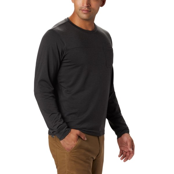 Mikiny Columbia Outdoorove Elements Long Sleeve Panske Čierne | SK-DGL-062953