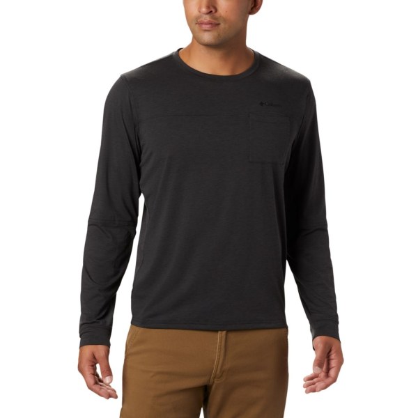 Mikiny Columbia Outdoorove Elements Long Sleeve Panske Čierne | SK-DGL-062953