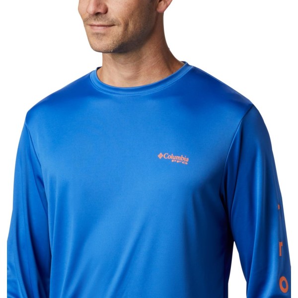Mikiny Columbia PFG Terminal Tackle Destination Long Sleeve Panske Modre | SK-NDJ-594216