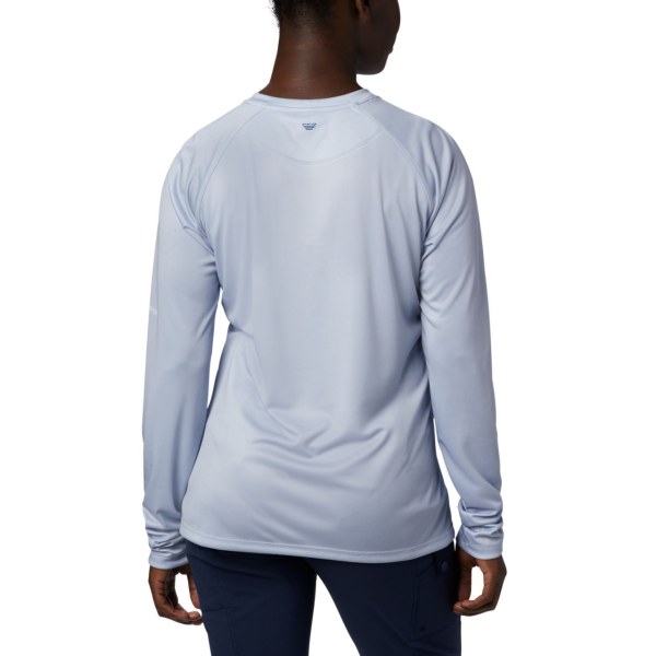 Mikiny Columbia PFG Tidal Printed Medallion Long Sleeve Damske Siva Modre | SK-BYZ-326870