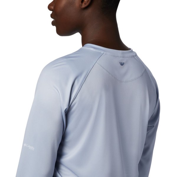 Mikiny Columbia PFG Tidal Printed Medallion Long Sleeve Damske Siva Modre | SK-BYZ-326870