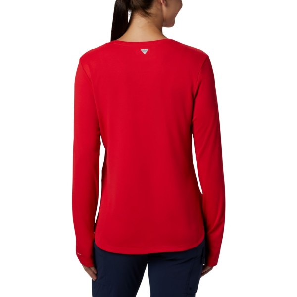 Mikiny Columbia PFG Zero Long Sleeve Damske Červené | SK-RLW-748069