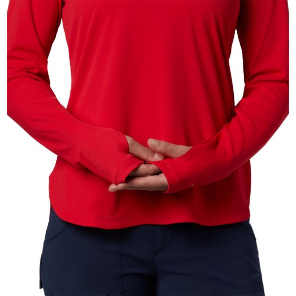 Mikiny Columbia PFG Zero Long Sleeve Damske Červené | SK-RLW-748069