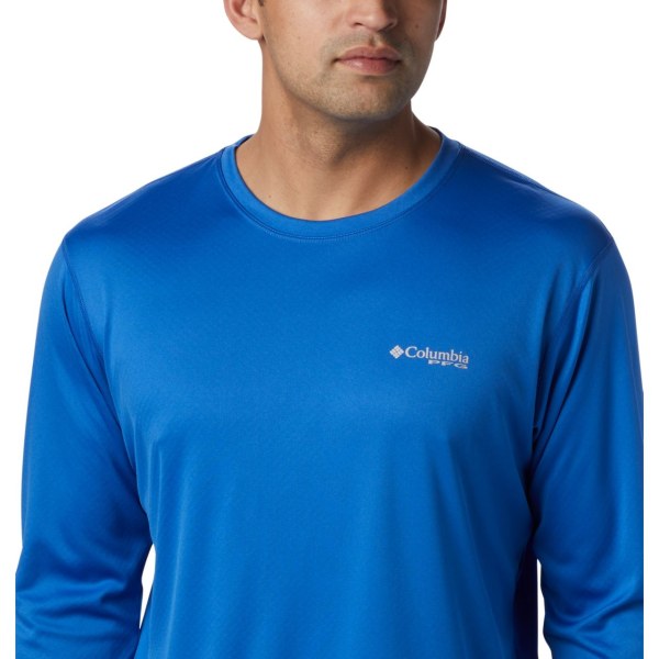 Mikiny Columbia PFG Zero Rules Long Sleeve Panske Modre | SK-QMV-417369