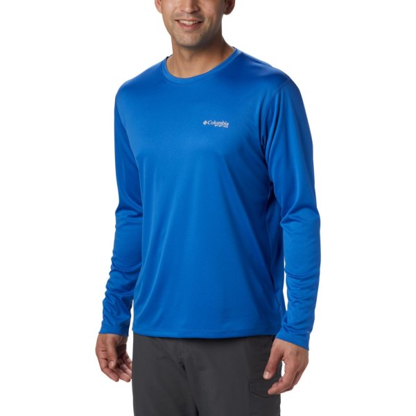 Mikiny Columbia PFG Zero Rules Long Sleeve Panske Modre | SK-QMV-417369