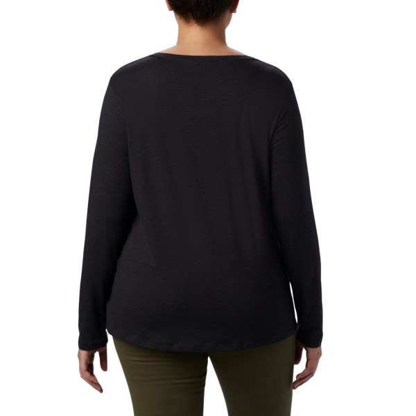 Mikiny Columbia Ruby Falls Long Sleeve Plus Size Damske Čierne | SK-JHF-352718