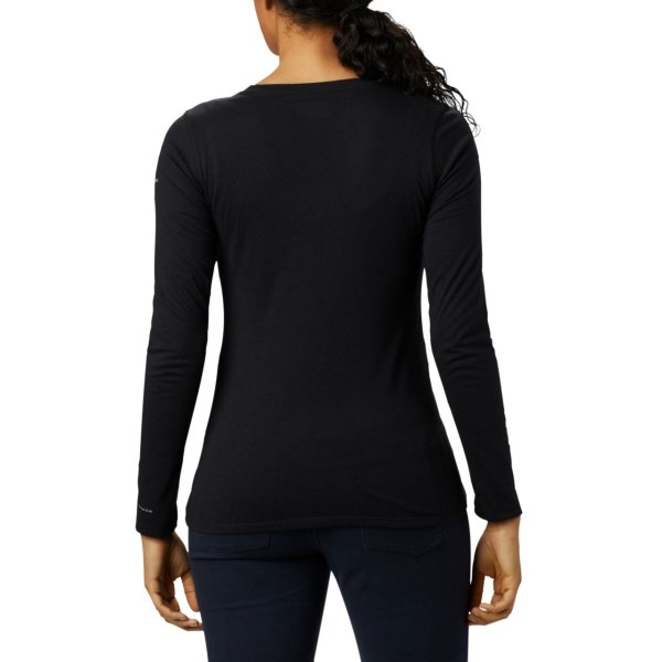 Mikiny Columbia Solar Shield Long Sleeve Plus Size Damske Čierne | SK-OTM-329680