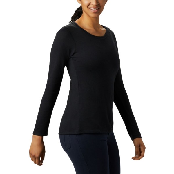 Mikiny Columbia Solar Shield Long Sleeve Plus Size Damske Čierne | SK-OTM-329680