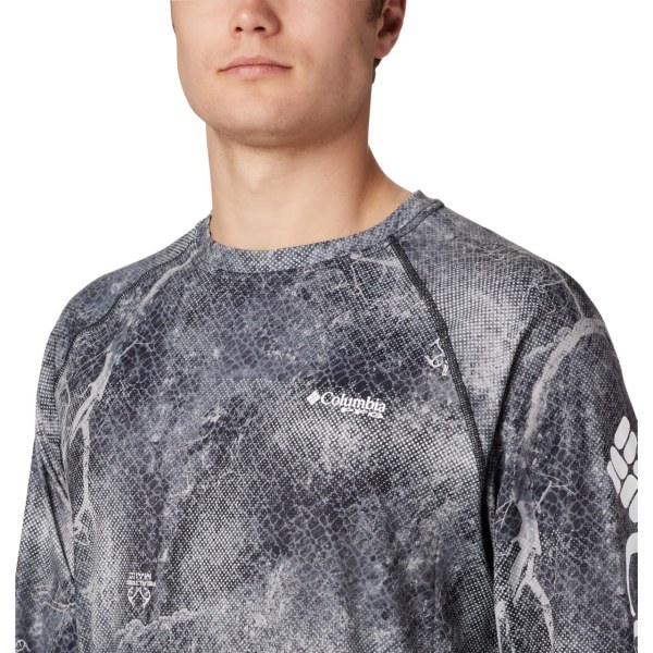 Mikiny Columbia Super Terminal Tackle Long Sleeve Panske Čierne Hnede | SK-NRL-852791