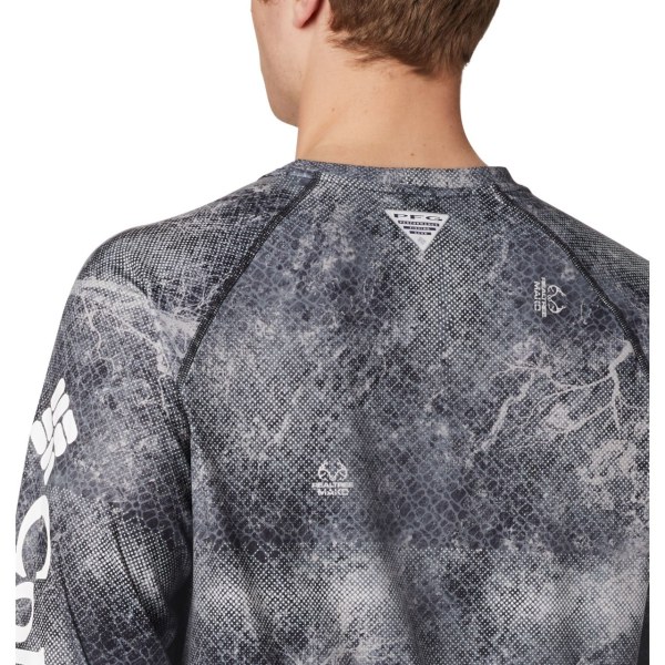 Mikiny Columbia Super Terminal Tackle Long Sleeve Panske Čierne Hnede | SK-NRL-852791