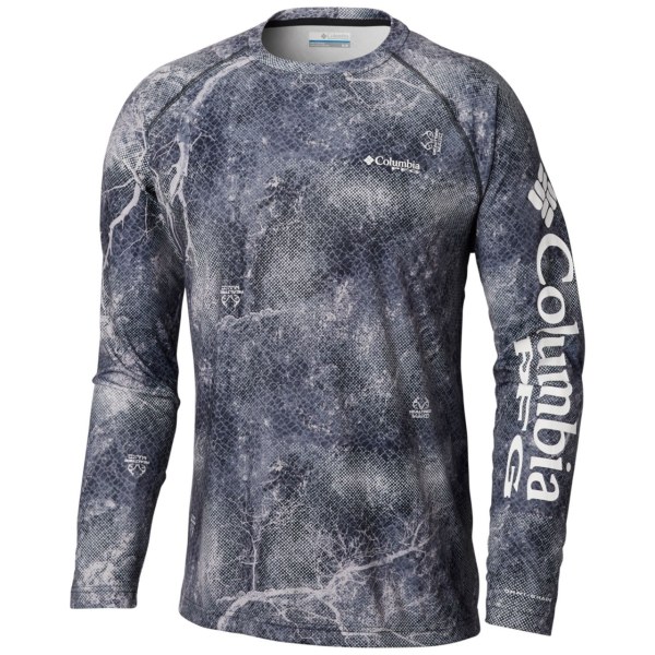 Mikiny Columbia Super Terminal Tackle Long Sleeve Panske Čierne Hnede | SK-NRL-852791