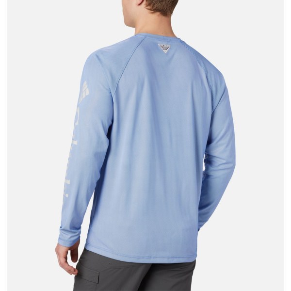 Mikiny Columbia Terminal Deflector Long Sleeve Panske Modre Siva | SK-PZH-218364