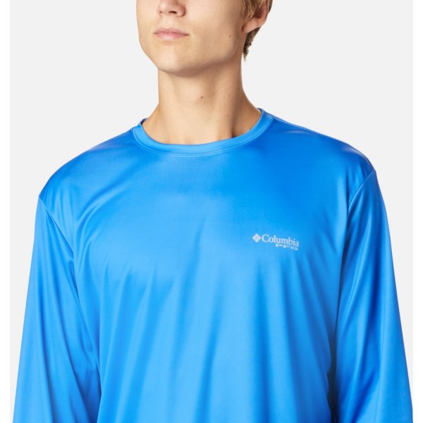 Mikiny Columbia Terminal Tackle PFG State Triangle Long Sleeve Vysoke Panske Modre | SK-QVR-573048