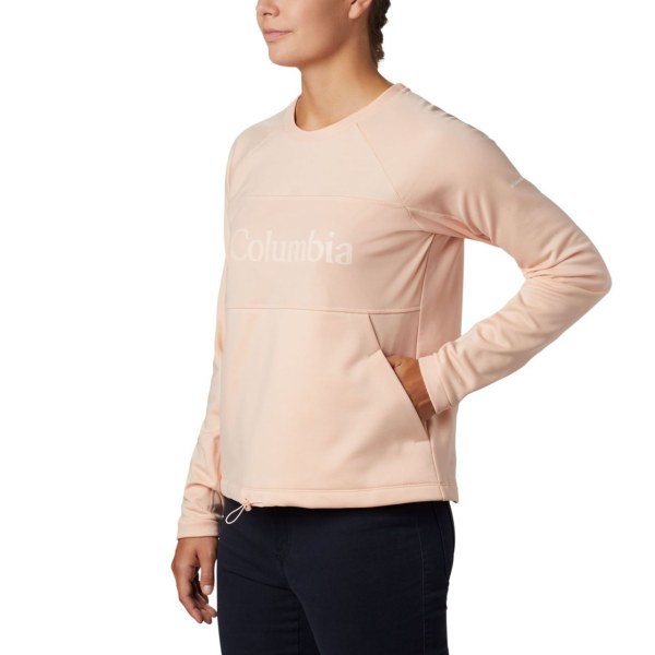 Mikiny Columbia Windgates Fleece Crew Damske Ruzove | SK-RHF-610947