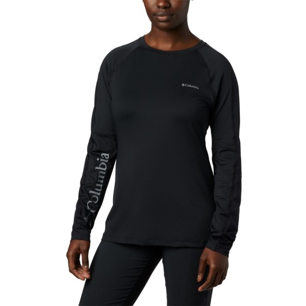 Mikiny Columbia Windgates Long Sleeve Damske Čierne | SK-KNA-605219