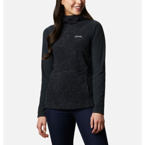 Mikiny S Kapucňou Columbia Ali Peak S Kapucňou Fleece Damske Čierne | SK-CHF-780423