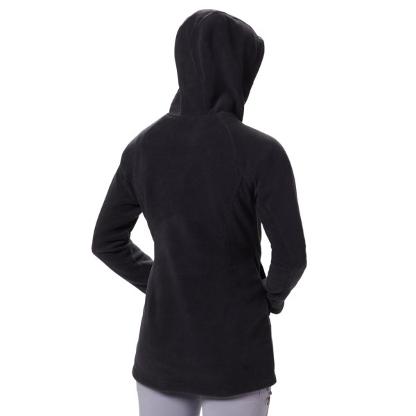 Mikiny S Kapucňou Columbia Benton Springs II Long Damske Čierne | SK-DBS-465089