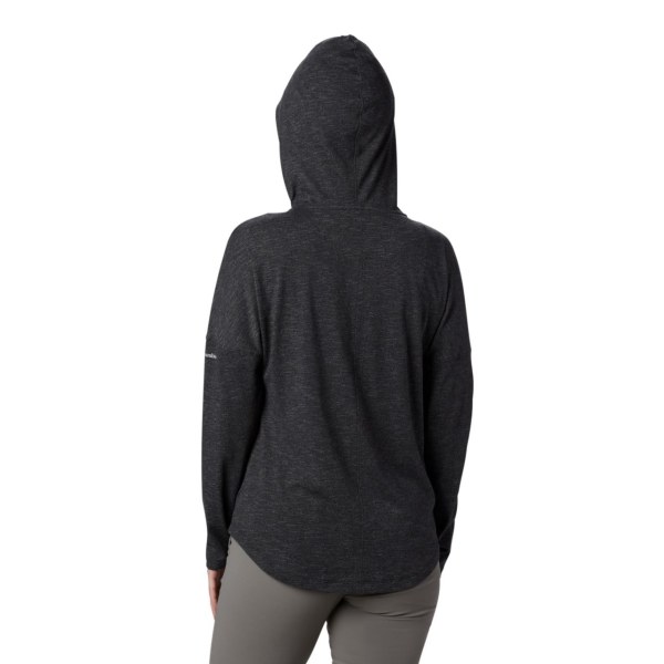 Mikiny S Kapucňou Columbia Cades Cove Full Zip Damske Čierne | SK-GOH-609124