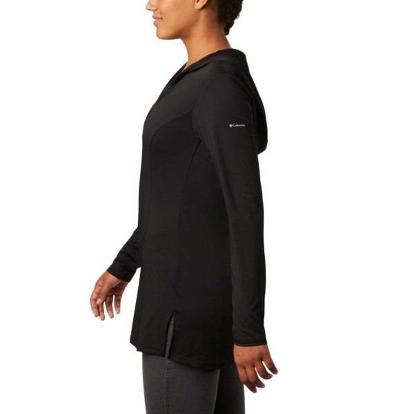 Mikiny S Kapucňou Columbia Chill River S Kapucňou Tunic Damske Čierne | SK-PWF-061349
