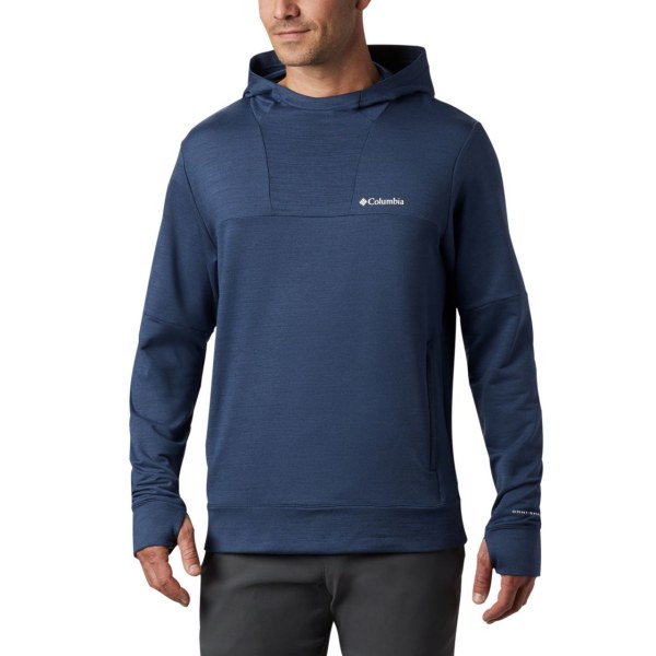 Mikiny S Kapucňou Columbia Maxtrail Stredná Vrstva Panske Tmavo Modre | SK-QGP-725603