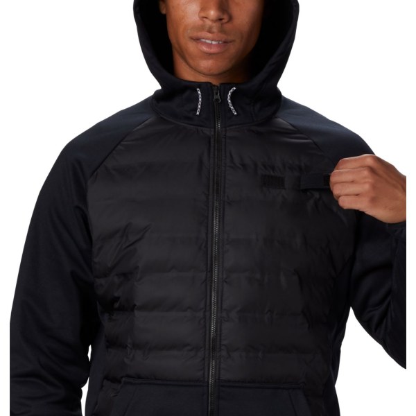Mikiny S Kapucňou Columbia PFG Terminal Hybrid Insulated Panske Čierne | SK-SVT-287934