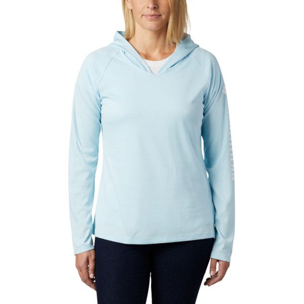Mikiny S Kapucňou Columbia PFG Zero Rules Damske Modre | SK-JGD-350982