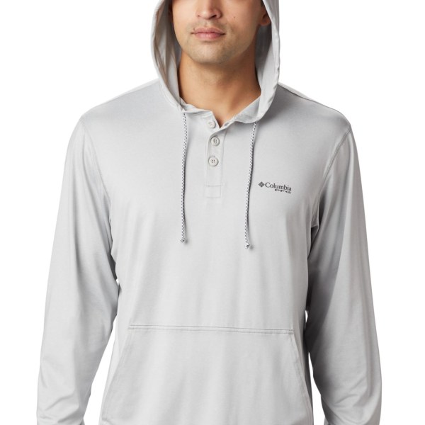 Mikiny S Kapucňou Columbia Slack Tide Henley Panske Siva | SK-EUW-581967