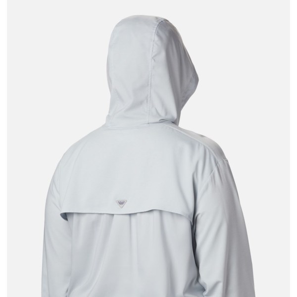 Mikiny S Kapucňou Columbia Tamiami Plus Size Damske Siva Modre | SK-BKH-863251