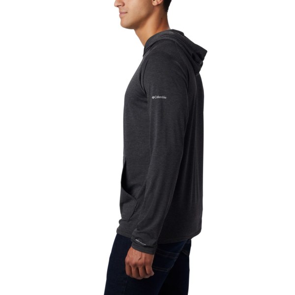 Mikiny S Kapucňou Columbia Trailove Shaker III Long Sleeve Panske Tmavo Siva | SK-NAU-421589