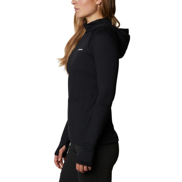 Mikiny S Kapucňou Columbia Zimná Power S Kapucňou Knit Damske Čierne | SK-FGU-540673