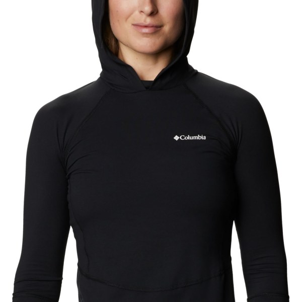 Mikiny S Kapucňou Columbia Zimná Power S Kapucňou Knit Damske Čierne | SK-FGU-540673